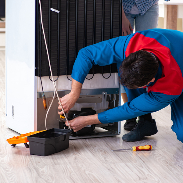 how much do you charge for refrigerator repair services in Strawn Texas